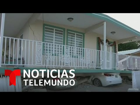 Videos muestran el momento del temblor de magnitud 5.8 en Puerto Rico | Noticias Telemundo
