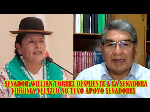 SENADOR WILLIAN TORREZ DICE SENADOR ANDRONICO RODRIGUEZ NO NECESITO VOTOS DE OPOSICIÓN PARA GANAR