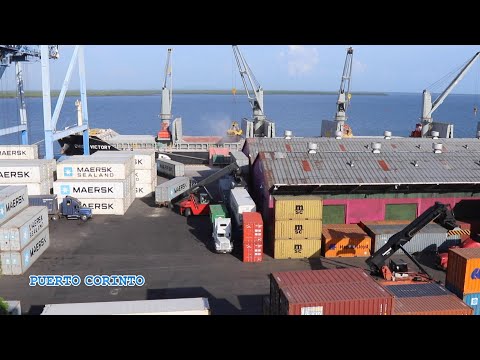 Puertos nicaragüenses atienden más de 112 mil toneladas de carga internacional