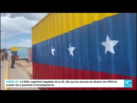 Venezuela anunció reapertura del tránsito comercial con Colombia
