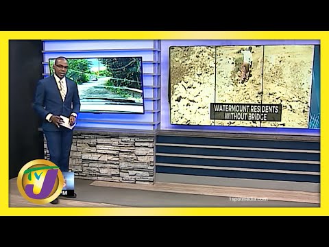 Watermount Residents in Jamaica without a Bridge | TVJ News - June 4 2021