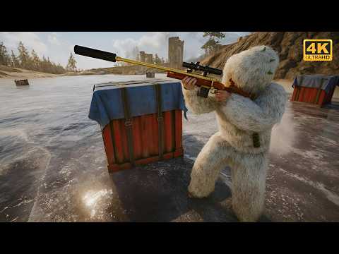 PUBG PC | SNOW MAP TOP 1 TPP WIN GAMEPLAY (No Commentary)