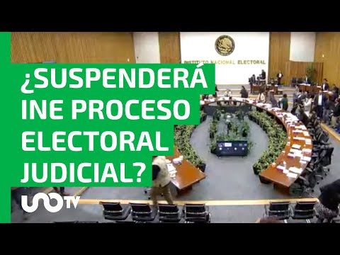 Consejeros del INE esperan notificación para definir acciones sobre elección de jueces