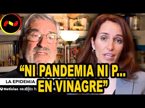 Virólogo DESMIENTE a Mónica García: Ni pandemia ni p… en vinagre”