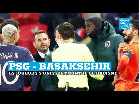 PSG - Basaksehir : sur les réseaux sociaux, les joueurs et les clubs s'unissent contre le racisme