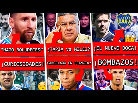 MESSI fue viral en ARGENTINA por esto+ ¿MBAPPÉ en PROBLEMAS?+ CHIQUI TAPIA vs MILEI+ GAGO sorprendió