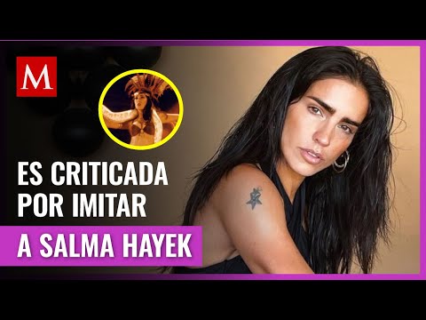 Bárbara de Regil indigna por tratar de imitar a Salma Hayek