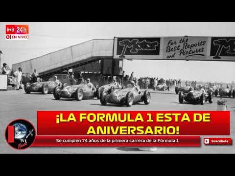 Se cumplen 74 años de la primera carrera de la Fórmula 1