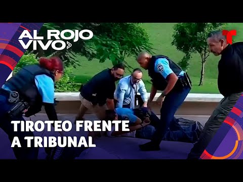 Sujeto asesina a dos personas afuera de un tribunal en Puerto Rico frente a periodistas