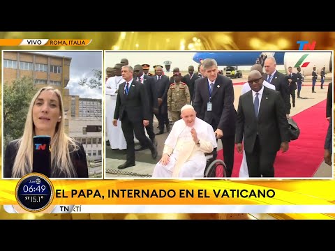 ROMA: el Papa Francisco seguirá internado: descartaron neumonía y afirman que “pasó una buena noche”
