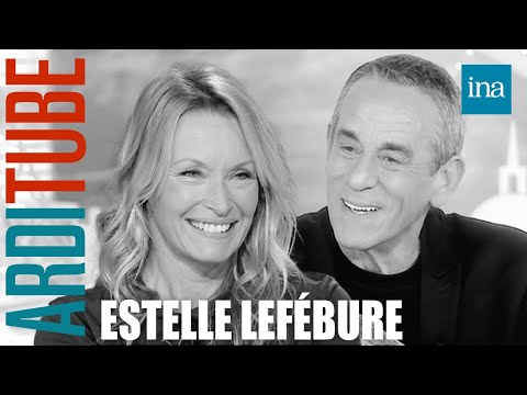 Estelle Lefébure : la plus célèbre top model française est chez Thierry Ardisson | INA Arditube