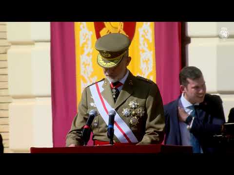 Palabras de S.M. el Rey en la Jura de Bandera de S.A.R. la Princesa de Asturias