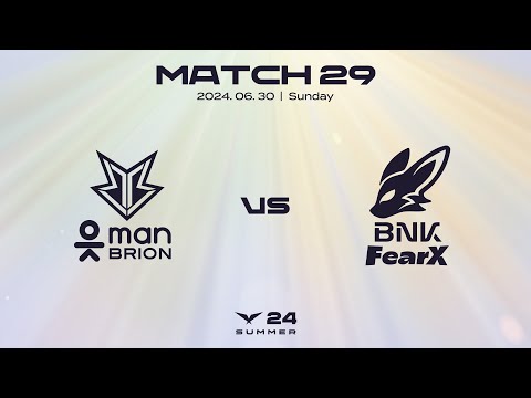 BRO vs. FOX | 매치29 하이라이트 | 06.30 | 2024 LCK 서머 스플릿