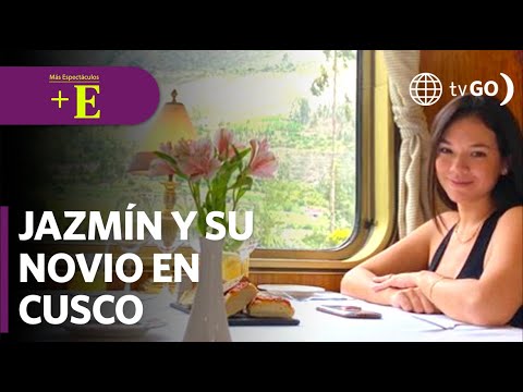 Jazmín Pinedo y su novio Pedro en románticas vacaciones en Cusco | Más Espectáculos (HOY)