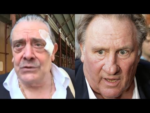 Gérard Depardieu frappe un paparazzi dans un restaurant à Rome