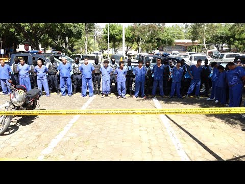 Policía Nacional captura a 56 individuos de alta peligrosidad en Nicaragua
