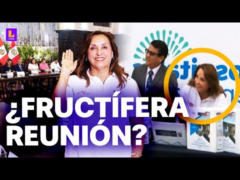 ¿Dónde está el ministro del Interior?: Dina Boluarte recibe a alcaldes de Piura y Jesús María