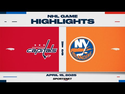 NHL Highlights | Capitals vs. Islanders - April 15, 2025
