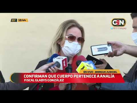 Morgue Judicial: Confirman que el cuerpo pertenece a Analía Rodas