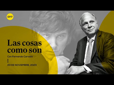??Javier Milei será el nuevo presidente de Argentina | Las cosas como soncon Fernando Carvallo