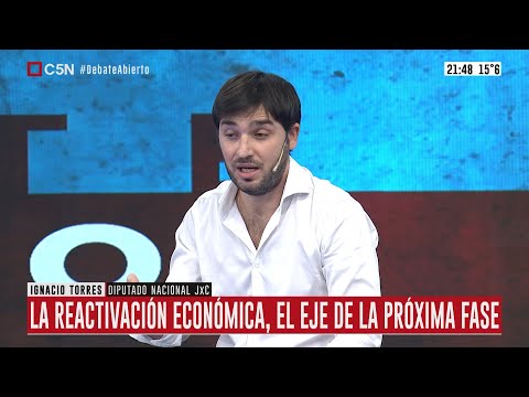 Debate abierto entre los diputados Ignacio Torres y Juan Carlos Alderete