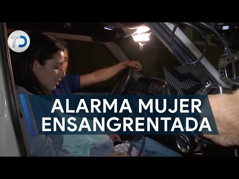 Alarma mujer tirada en charco de sangre; era un cortometraje