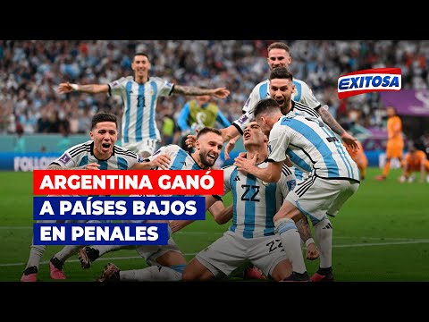 Argentina venció a Países Bajos en penales y clasificó a la semifinal del Mundial Qatar 2022