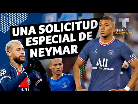 Neymar le pide al PSG este sustituto para Mbappé | Telemundo Deportes