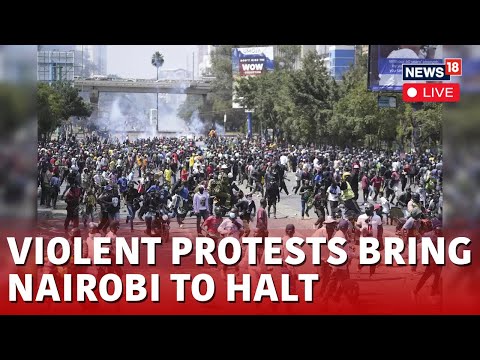 Kenya News Live | Protest Erupts In Nairobi City Over Finance Bill Live | Kenya Protest Live | N18G