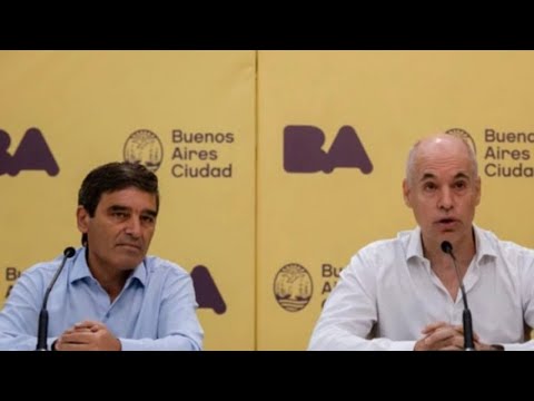 Conferencia de prensa de Horacio Rodríguez Larreta sobre las nuevas medidas en la Ciudad