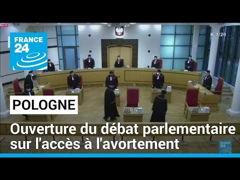 Pologne : ouverture du débat parlementaire sur l'accès à l'avortement • FRANCE 24