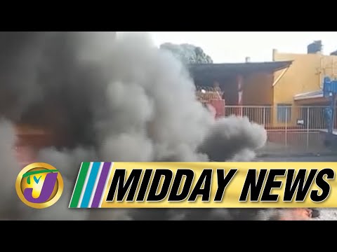 Fiery Demonstration | Spike in HIV Cases in Jamaica | TVJ Midday News - Dec 2 2021