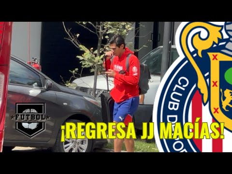 ¡ÚLTIMA HORA! ¡CHIVAS SUMA a JJ MACÍAS y VIAJA a CDMX para el duelo contra PUMAS!