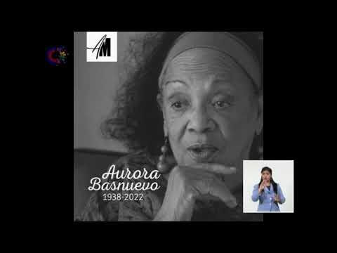Inició homenaje a la artista Aurora Basnuevo en el Teatro Nacional de Cuba