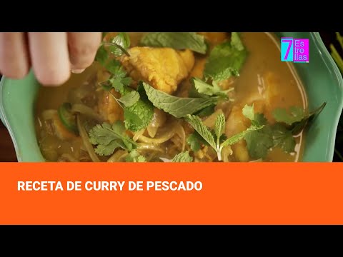 Receta de curry de pescado