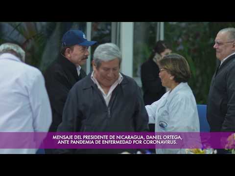 Mensaje del Presidente de Nicaragua, Daniel Ortega, ante pandemia de coronavirus