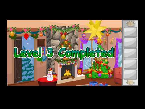 escape games christmas room video