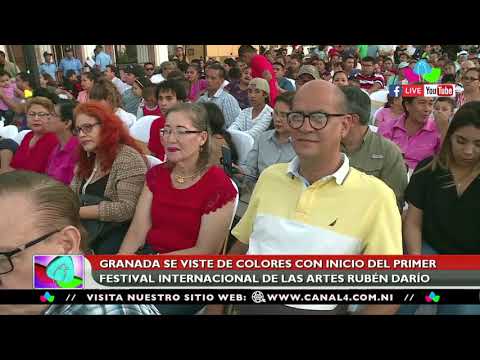 Granada se viste de colores con el inicio del primer Festival Internacional de las Artes Rubén Darío