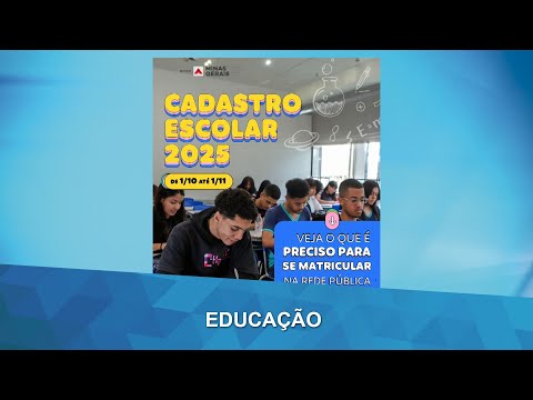 Cadastro Escolar para 2025