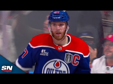 Connor McDavid Dances In Front To Beat Bobrovsky And Get Oilers On The Board