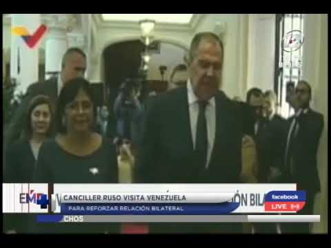 Canciller ruso visita Venezuela para reforzar relación bilateral