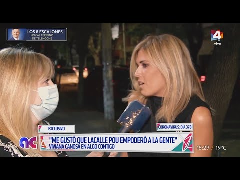 Algo Contigo - Viviana Canosa volvió a hablar sobre Lacalle Pou