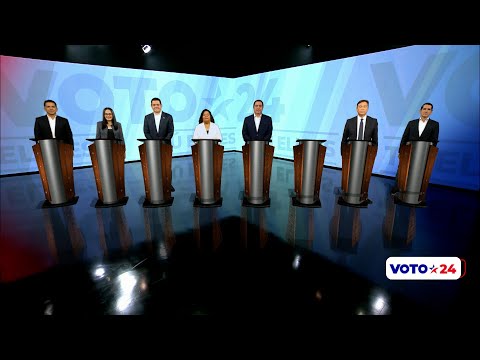 Voto 24: Ubicación que tendrán los candidatos en el primer debate presidencial