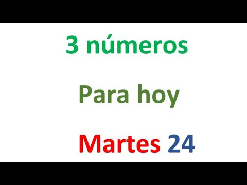 3 números para el Martes 24 de septiembre, El campeón de los números