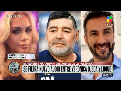 Nuevo audio de Verónica Ojeda contra Dalma y Gianinna Maradona: Que se vayan a freír churros