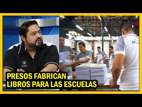 Presos imprimen libros en Mariona para las escuelas | El Faro y los inocentes