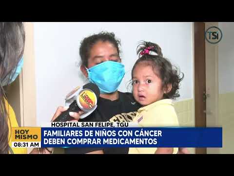 Sin medicamentos se encuentran los pacientes oncológicos pediátricos en el hospital San Felipe