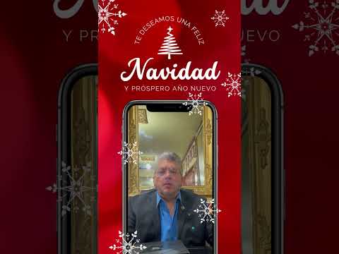 Mensaje navideño del Lic. Alejandro Jiménez.