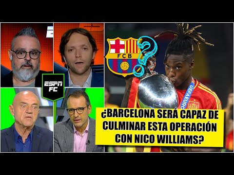 BARCELONA PUEDE FICHAR A NICO WILLIAMS, pero la INSCRIPCIÓN es la piedra en el zapato | ESPN FC