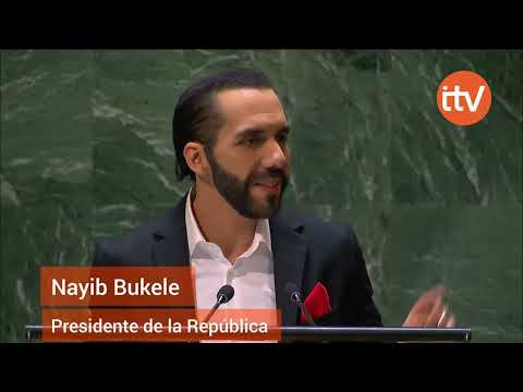 Ya no somos la capital mundial de la muerte Presidente de la República, Nayib Bukele.